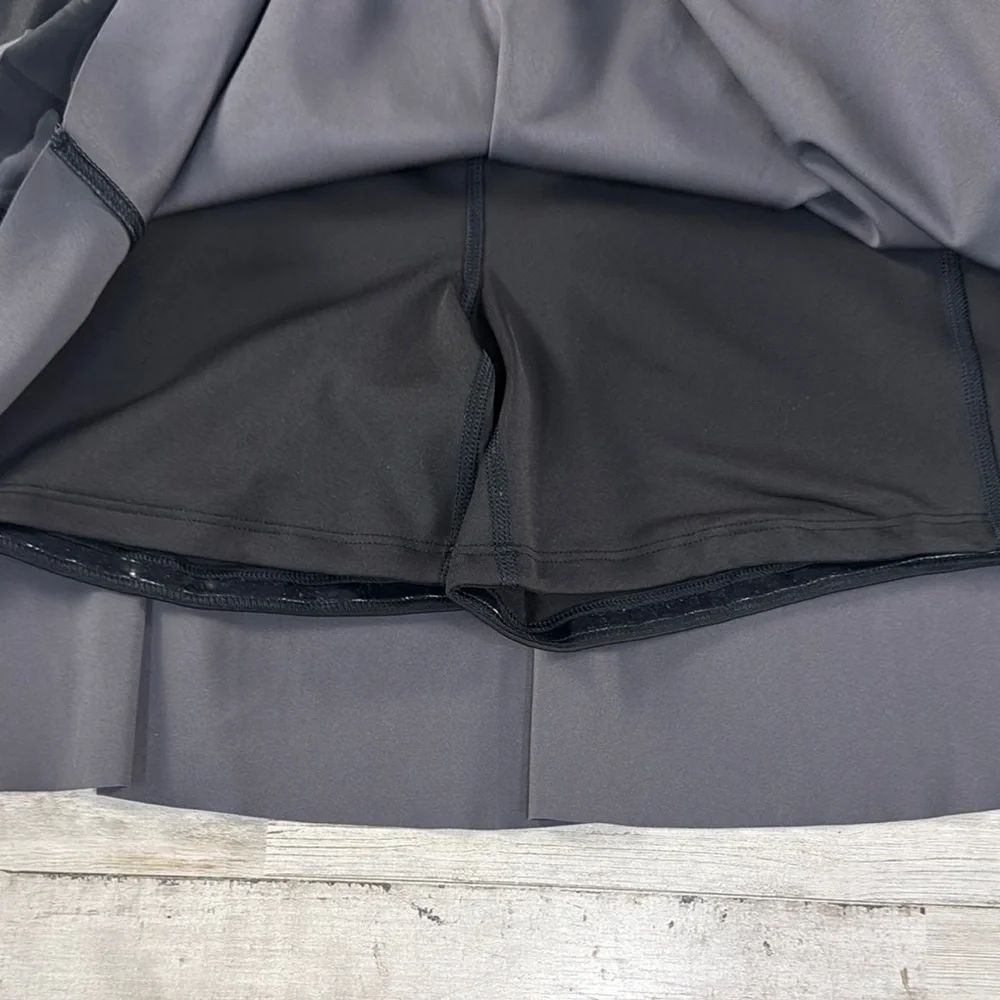 Athleta Match Point Black Camouflage Women's Skort with built in shorts - Picture 7 of 15